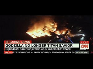 CNN talks about Godzilla attack