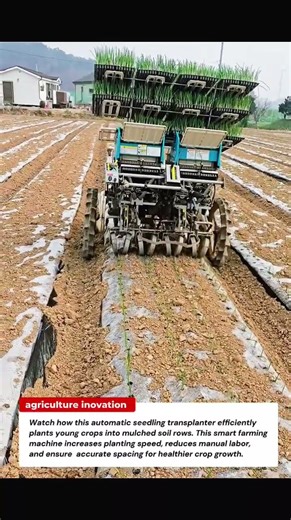 Automatic Seedling Transplanter – Smart Machine for Fast Farm Planting