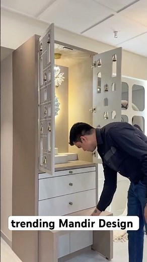 ( 1 ) Modern Puja Room Design Ideas for Your Home I Trending 2025 Interior Inspiration✨ #homedecor