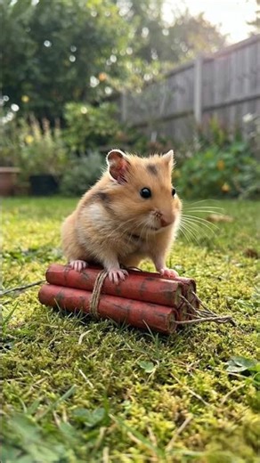 FURRY LITTLE HAMSTER