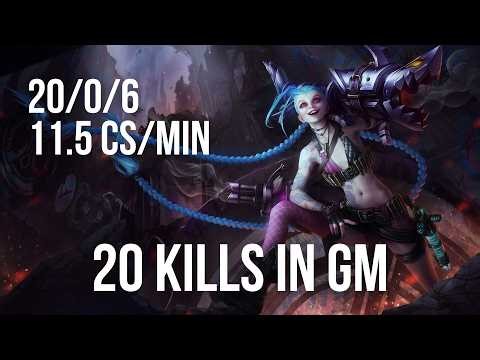 ProView ADC: Jinx vs Aphelios | Challenger POV - 20/0/6 [Full Game]