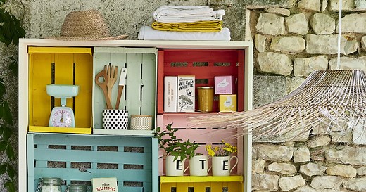 30 DIY déco à faire avec des cagettes de récup'