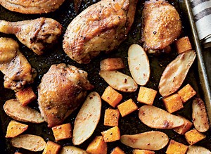 Roast Chicken and Vegetables with Fall Spices