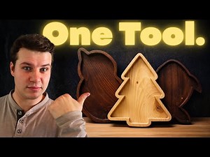 How to Make Trays in ANY Shape with Only a Jig Saw // Easy Seller