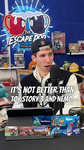What do you think of top 10 favorite Pixar movies ??? #pixar #disney #disneyplus #insideout #walle | Theescapepodpodcast