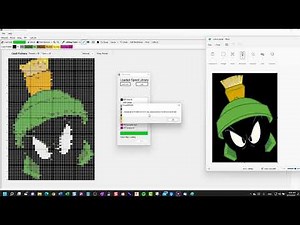 Importing image and editing grid in VisualWEAVE