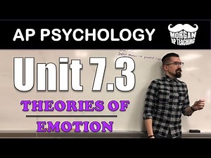 AP Psychology - Unit 7 - Emotion, Feeling, & Emotion Theories - Unit 7.3