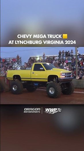Chevy 2500 Mega Truck at Lynchburg24 VA 🟨