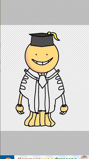 drawing koro sensei