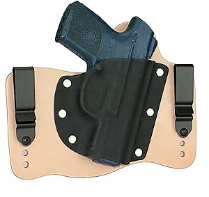 Ruger SR9 Fullsize in The Waistband Hybrid Holster Tuckable, Concealed Carry Gun Holster