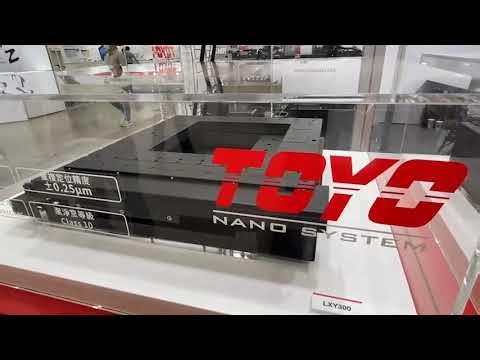 TOYO Nano System | XY Hollow Positioning Stage Demo