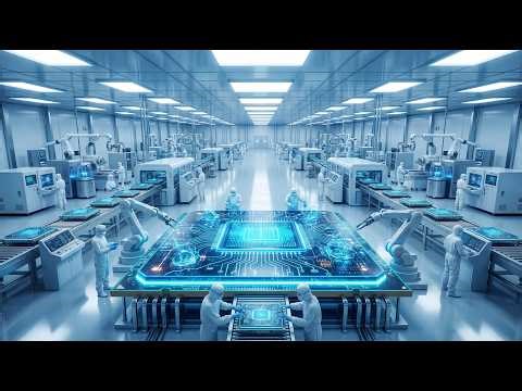 Inside a Quantum Chip Lab How the Next Generation of Processors Is Created (Full Process)