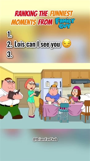 Ranking the Funniest Moments from Family Guy 🤣