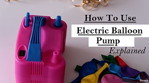 Watch How To Use Electric Balloon pump - Explained on Amazon Live
