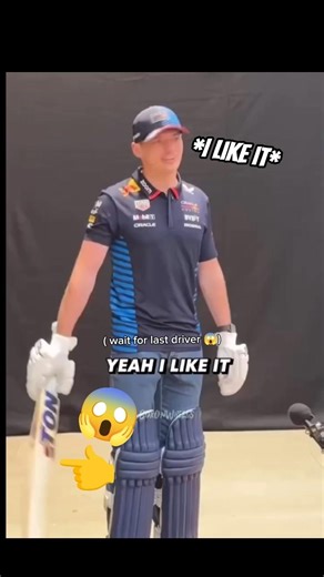max Verstappen playing 🏏 for first time 😱 #f1 #cricket #formula1 #ipl2026 #motorsport