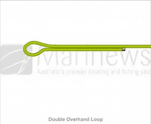 How to tie Double Overhand Loop Knot