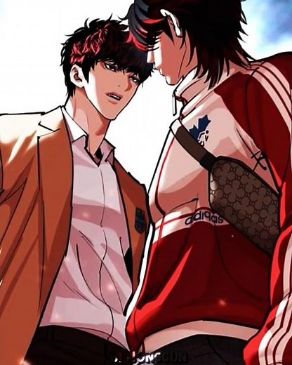 James lee vs Jagyeon na past lookism chap 584 & 585 #manhwa #lookism #webtoon