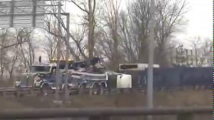 A tractor trailer rollover is causing heavy traffic on the South End Bridge in Springfield Wednesday morning. The I-91 Southbound ramp from Route 5 is closed to drivers. https://trib.al/c53QlEj | WWLP-22News