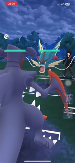 Mega Gyarados Battles Mega Garchomp: Intense Showdown