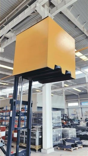 Real-world footage of an electric stacker truck in operation shows visible efficiency improvements.