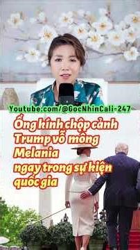 Ống kính chộp cảnh Trump làm điều này với Melania ngay trong sự kiện quốc gia