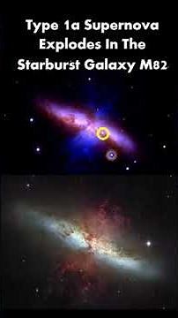 Type 1A Supernova Explodes In The Starburst Galaxy M82