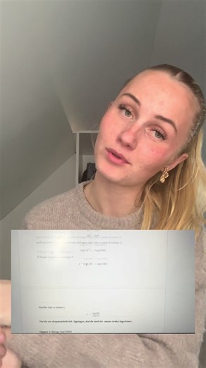 Logaritme noter ligger i min bio på Instagram sammen med mine biologi A noter. Skriv hvis der er nogen problemer🥰 Jeg tager ik ansvar for om alt er 100% korrekt og jeg anbefaler altid at I skriver jeres egne noter💕 Husk at downloade dem hvis i bruger dem til prøver eller eksamen👌#student #fyp #gymnasium #matematik #noter