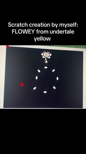 FLOWEY Animation from Undertale Yellow on Scratch