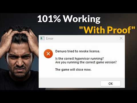 How to Fix Denuvo Tried to Revoke License Hypervisor Error on PC - 2026 - Today - 100% SOLVED