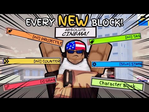 HOW TO USE EVERY NEW BLOCK IN SKILL BUILDER IN JJS UPDATE! 