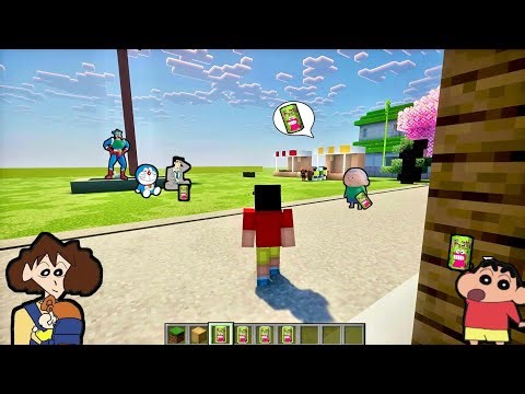 Shinchain Open Choco-Chips Store In Minecraft