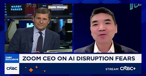 Zoom CEO Eric Yuan: Human to human interactions are still essential in the AI era