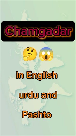 Chamgadar in 3 Languages | Urdu English Pashto | Language Challenge