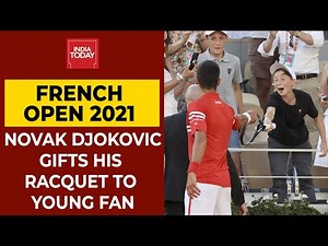 Novak Djokovic Wins French Open 2021 Title, Gives His Racquet to Young Fan | India Today