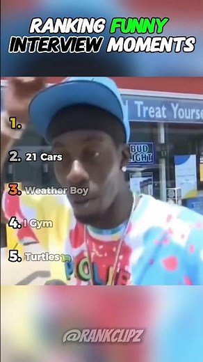 Ranking funny interview moments #funny
