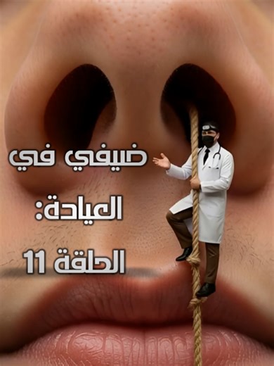 ضيفي في العيادة : الحلقة 11 رحلة داخل الانف.. انشا الله تعجبكم السلسلة. #vegetations_adenoides #لحمات #nez #adenoidectomie