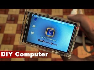 How to build portable PC using RPi3 | Easy LCD Display Setup in Raspberry Pi3 [Hindi]