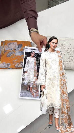 FOR ORDER: 92 319-3551-747 CODE: MYSITE WHITE PRICE••7250/- (UNSTITCHED) 📍 For Visit: Shop No 21-B, 1st Floor, Gate No 8, Motandas Market, Near Boulton Market, M.A Jinnah Road, Karachi 🇵🇰 FABRIC: PURE COTTON DUPATTA: DIGITAL SILK LENGTH : 48 INCH WIDTH: 36 inch TROUSER: LAWN/COTTON WORK: THREAD, STITCHING FACILITY ALSO AVAILABLE (3500 charges) depend on dress #foryou #foryoupage