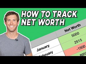 How to Track Your Net Worth | FREE SPREADSHEET
