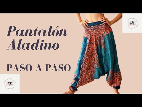 Step by Step Aladdin Pants