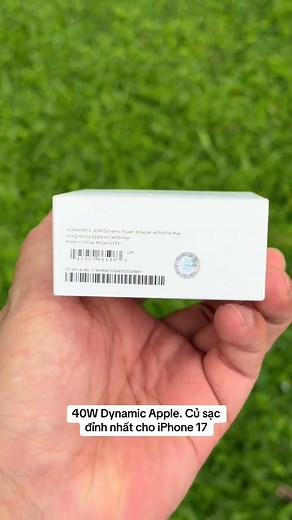 Củ sạc 40W Dynamic Apple cho iPhone 17