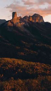 Colorado from above: Sweeping golden landscapes