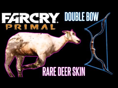 Far Cry Primal Double Bow & Rare Deer Skin Guide | Tutorial | Tips | Best Weapons | Jayma