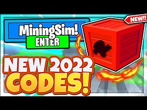 (2022) ALL *NEW* SECRET OP CODES In Roblox Mining Simulator!