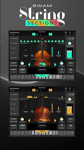Let's recreate a pop-rock ensemble and string orchestra fusion using SWAM String Sections.