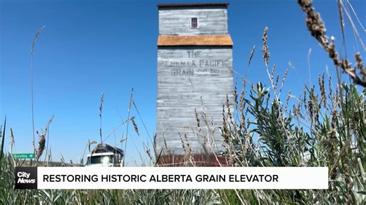 Restoring historic Alberta grain elevator