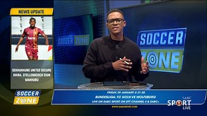 🗞️ 𝑺𝒐𝒄𝒄𝒆𝒓𝒛𝒐𝒏𝒆 📰 Visit sabcsport.com for breaking news! 🚨 LIVE 📺 SABC 1 🌐 sabc-plus.com #SABCSportFootball #Soccerzone | SABC Sport