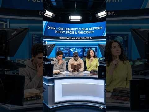 🎙️PODCAST: POETRY & PHILOSOPHY: EPISODE 1: ONE HUMANITY: THE UNITY OF HUMAN FAMILY. TSIMAG - OHGN