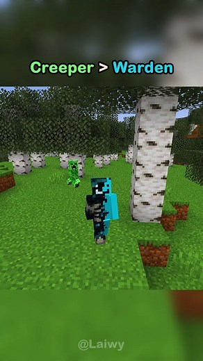 2.8M views · 10K reactions | Creeper vs Warden | Laiwy | Facebook