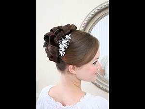 Wedding hairstyles video tutorial